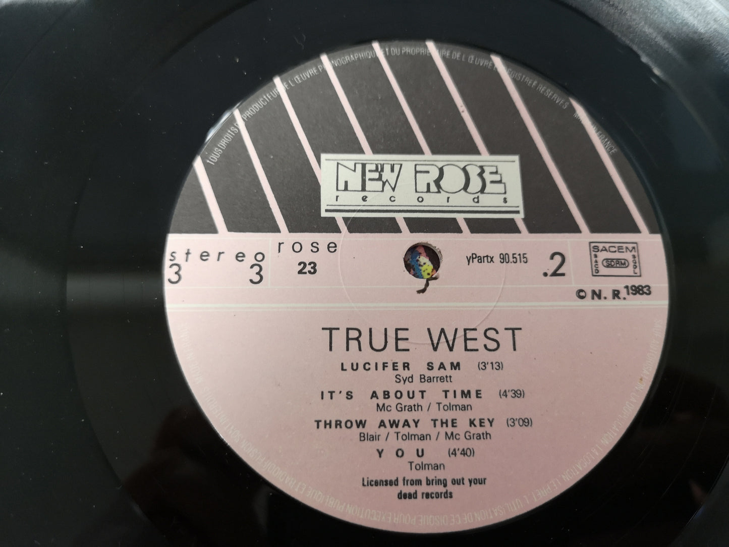 True West 'Hollywood Holiday" Orig France 1983 VG++/EX