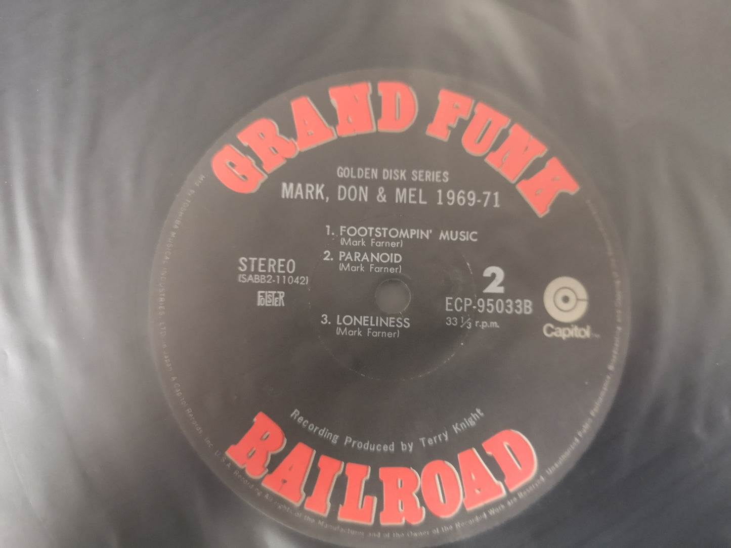 Grand Funk Railroad "Mark, Don & Mel" Orig Japan 1972 2Lps EX/VG+