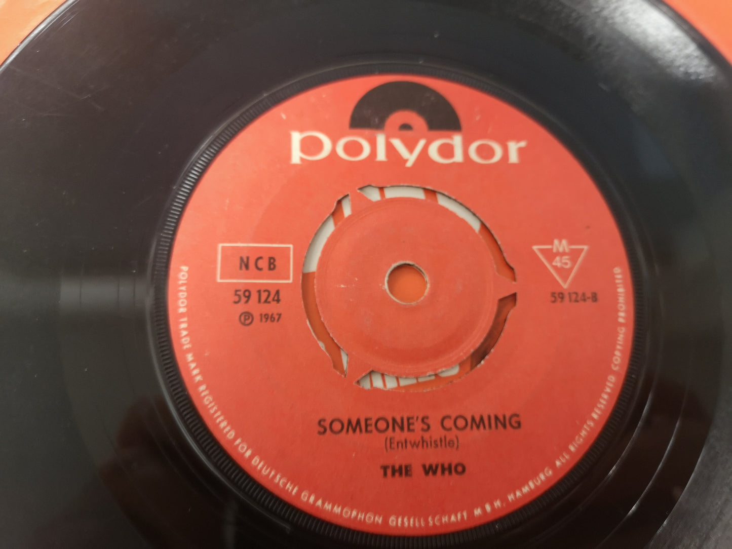 Who "I Can See For Miles" Orig Norway 1967 EX/VG- (7" Single)