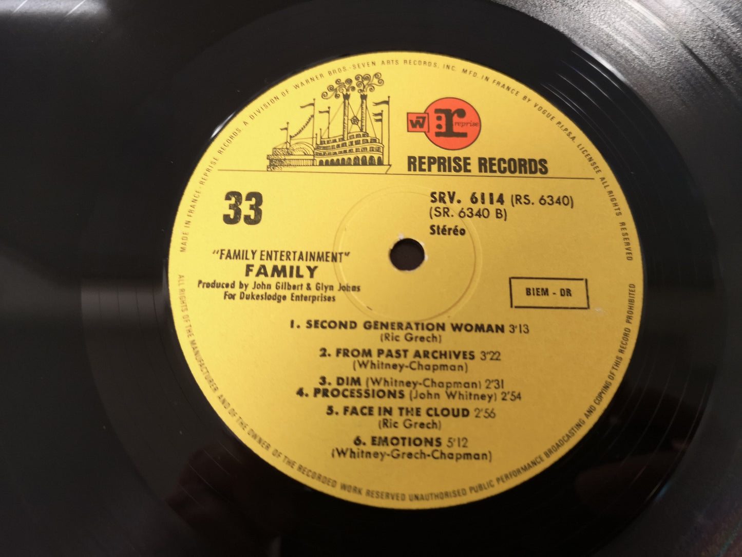 Family "Entertainment" Orig France 1969 M-/EX