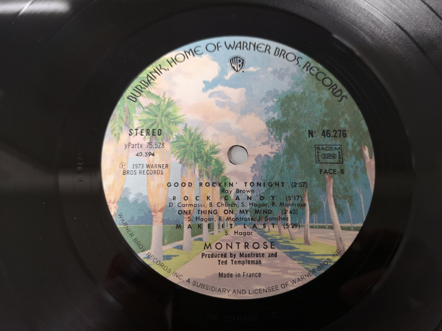 Montrose "S/T" Orig France 1973 EX/VG++