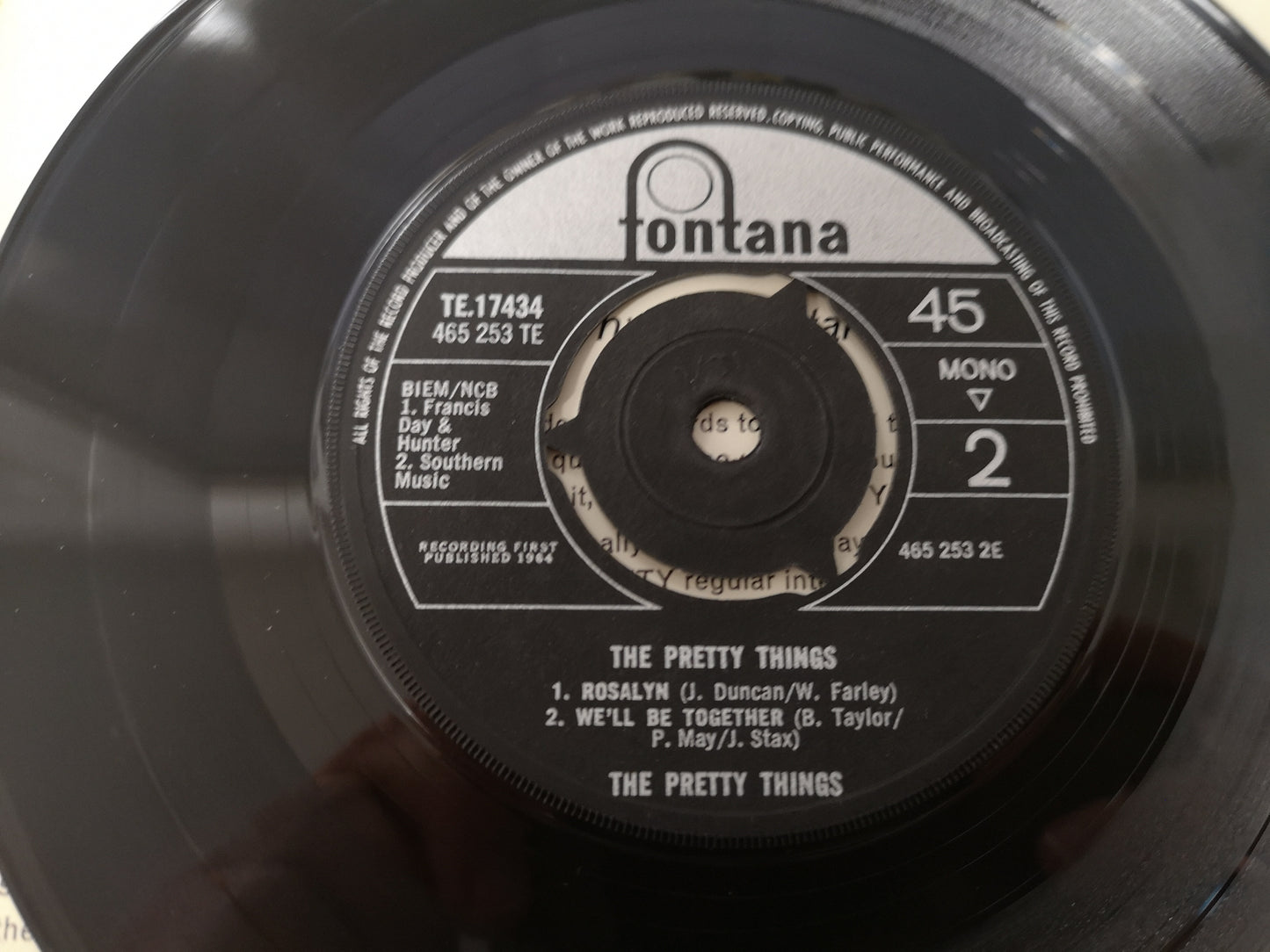Pretty Things "Don't Bring me Down" Orig UK 1964 M-/M- (7" EP)