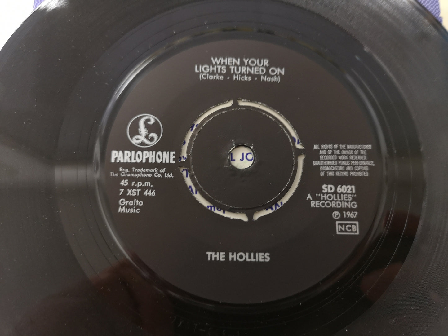 Hollies "Dear Eloise" Orig Sweden 1967 M-/M- (7" Single)