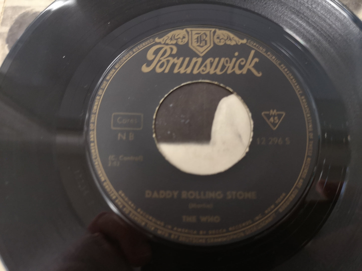 Who "Anyway Anyhow Anywhere" Orig Germany 1965 G+/VG++ (7" Single)