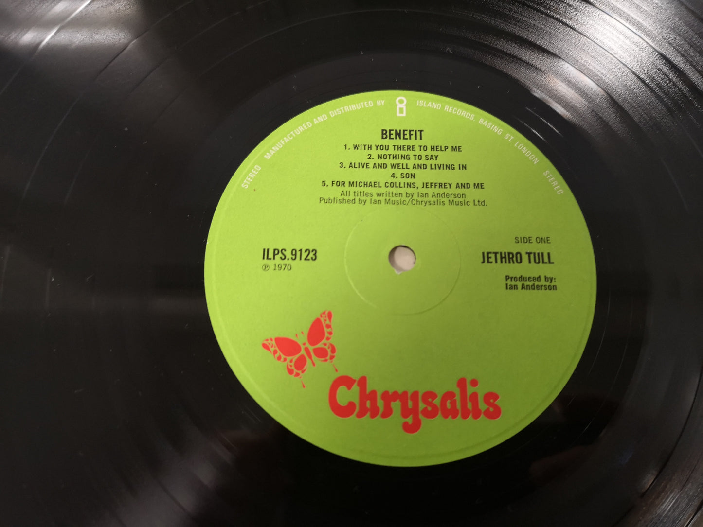 Jethro Tull "Benefit" Orig UK 1970 VG++/EX