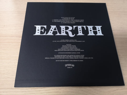 Earth "Radio Live 2007-2008" Mint/New US 2009