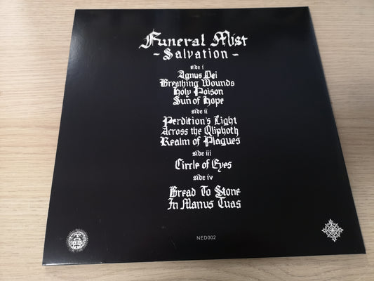 Funeral Mist "Salvation" RE Mint/New France 2017 2Lps (Poster)