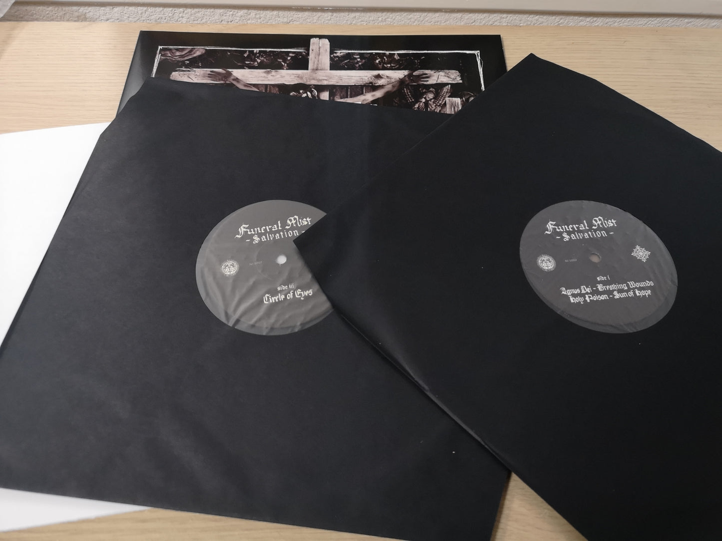 Funeral Mist "Salvation" RE Mint/New France 2017 2Lps (Poster)