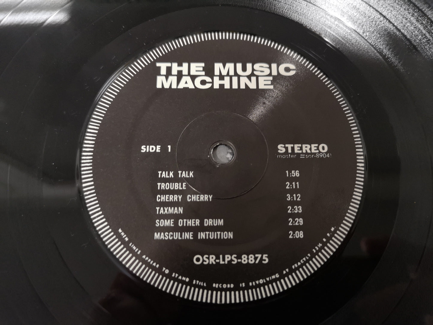 Music Machine "Talk Talk" RE US '80s EX/EX
