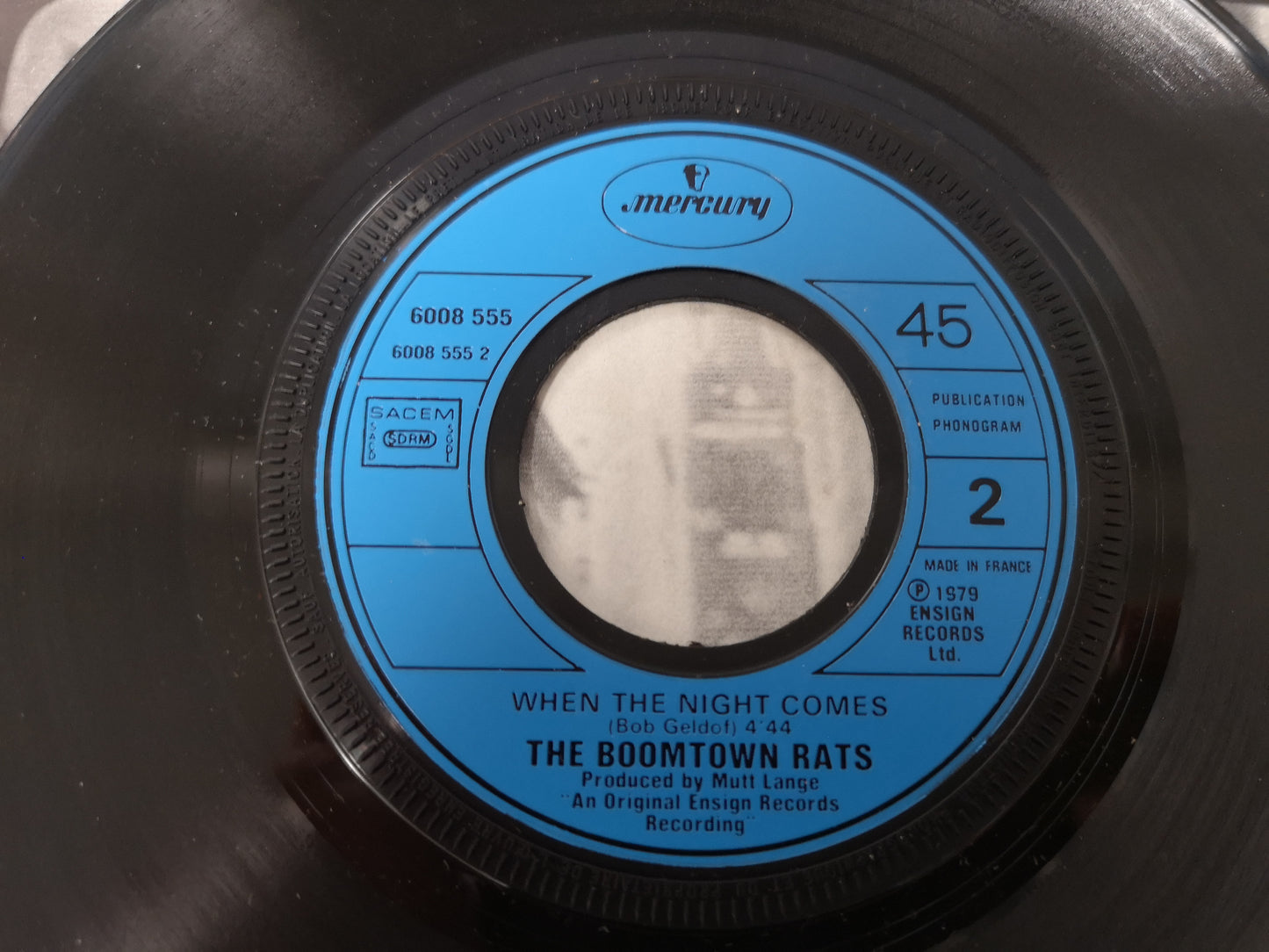 Boomtown Rats "Someone's Looking at You" Orig France 1979 EX/EX (7" Single)