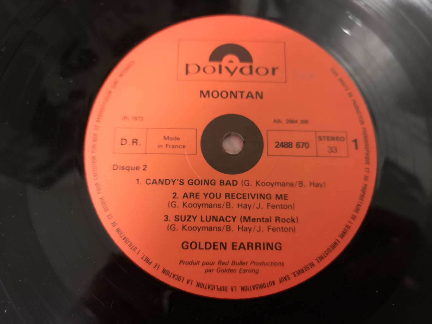 Golden Earring "Eight Miles High/Moontan" Orig France 1978 VG++/EX Double