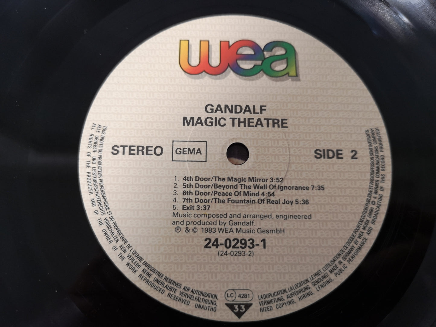 Gandalf "Magic Theatre" Orig EU 1983 M-/M-