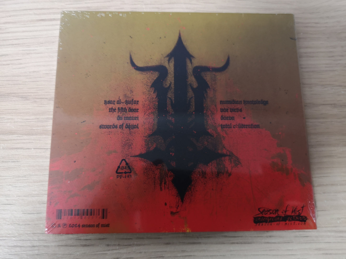 Necrowretch "Swords of Dajjal" Sealed CD 2024