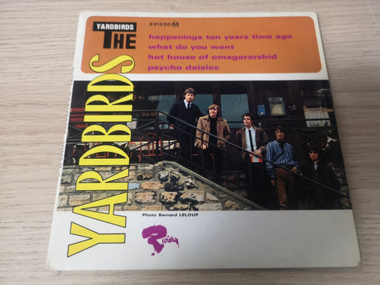 Yardbirds "Happenings Ten Years Time Ago" Orig France 1966 EX/EX (7" EP)