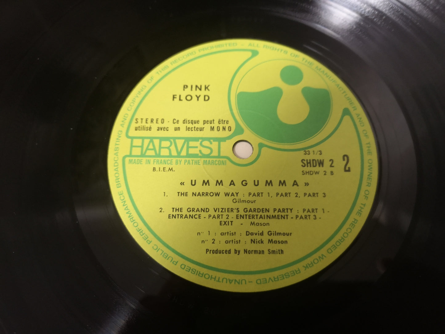 Pink Floyd "Ummagumma" Orig France 1969 EX/M- (Biem)