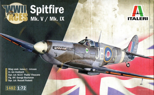 Spitfire Mk.V / Mk.IX WWII Aces - ITALERI 1/72