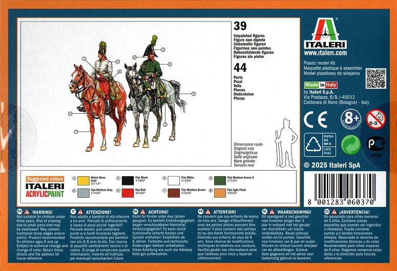 General Staff - Austrian & Russian - Napoleonic Wars - ITALERI 1/72