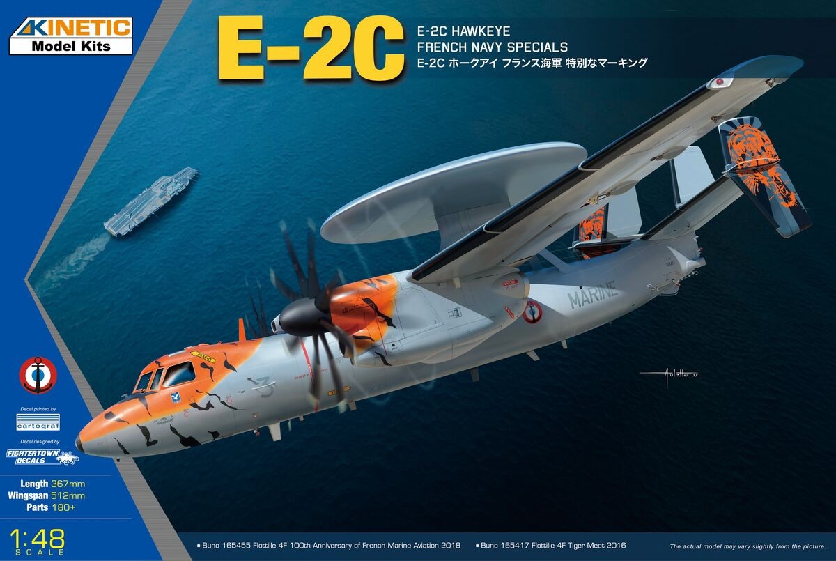 E-2C Hawkeye French Navy Specials - KINETIC 1/48