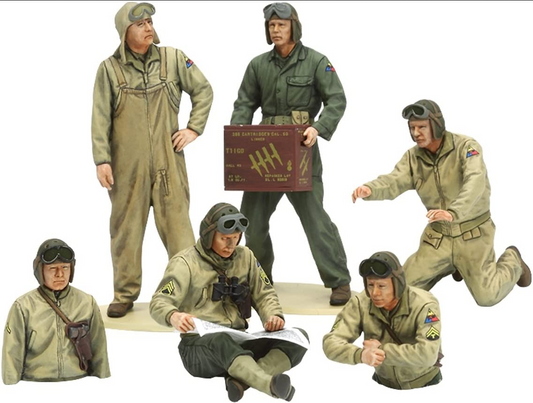 U.S. Tank Crew set (European Theater) - TAMIYA 1/35