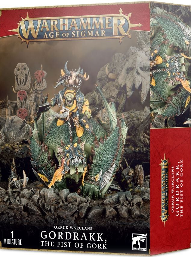 Gordrakk, the Fist of Gork - Orruk Warclans - WARHAMMER AGE OF SIGMAR / CITADEL