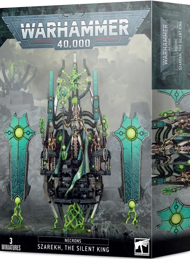 Szarekh, The Silent King / le Roi Silencieux - Necrons - WARHAMMER 40.000 / CITADEL