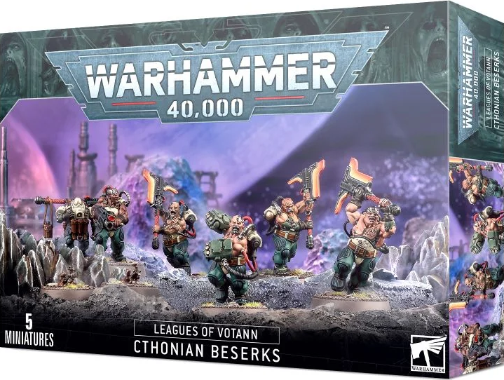 Cthonian Beserks - Leagues of Votann - WARHAMMER 40.000 / CITADEL