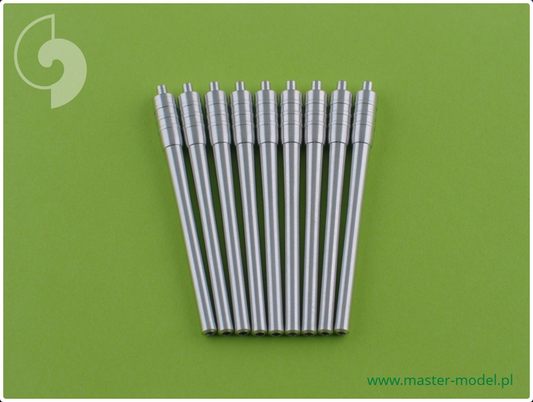 IJN 46cm/45 (18.1in)Type 94 barrels (9pcs) - MASTER MODEL SM-350-005