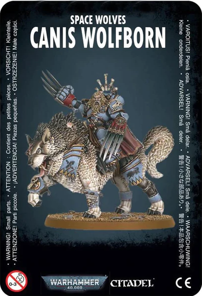 Canis Wolfborn - Space Wolves - WARHAMMER 40.000 / CITADEL – Bassin ...