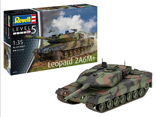 Leopard 2 A6M+ - REVELL 1/35