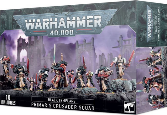 Primaris Crusader Squad - Black Templars - WARHAMMER 40.000 / CITADEL
