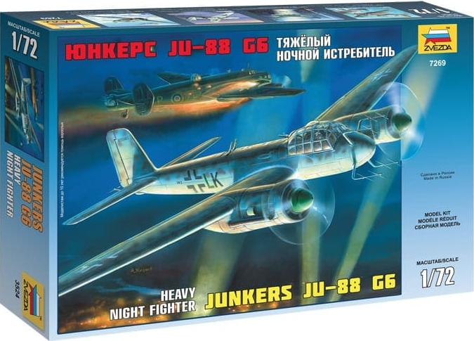 Junkers Ju-88 G6 Heavy Night Fighter - ZVEZDA 1/72