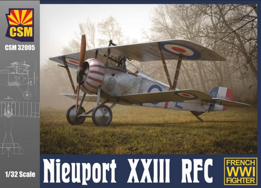 Nieuport XXIII RFC - French WWI Fighter - CSM 1/32