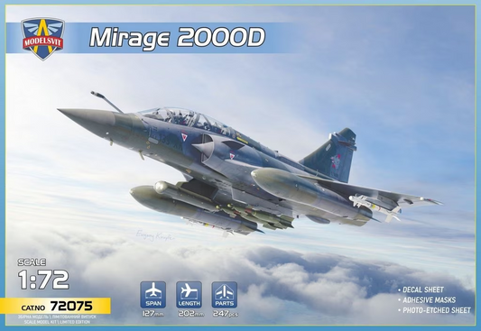 Mirage 2000D - MODELSVIT 1/72