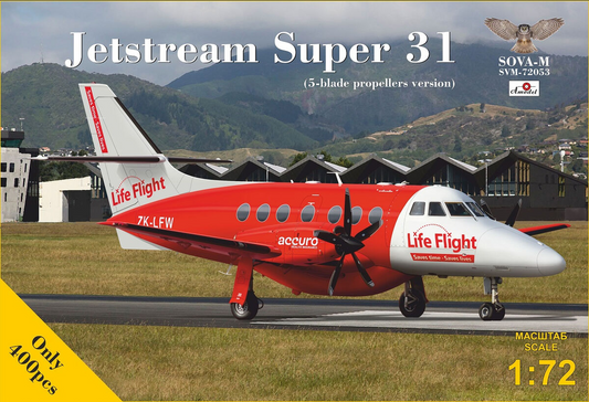 Jetstream Super 31 (5-blade propellers version) - SOVAM-M 1/72