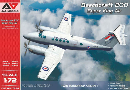 Beechcraft 200 Super King Air - A&A MODELS 1/72
