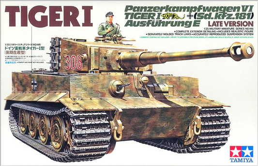 Panzerkampfwagen VI Tiger I Ausf.E (Sd.Kfz.181) Late Version - TAMIYA 1/35