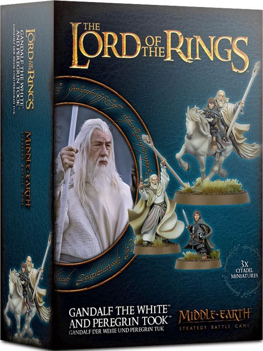 Gandalf the White & Peregrin Took - The Lord of The Rings - WARHAMMER MIDDLE EARTH / CITADEL