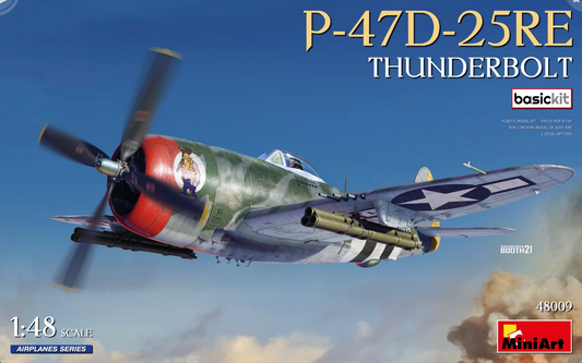 P-47D-25RE Thunderbolt - Basic Kit - MINIART 1/48