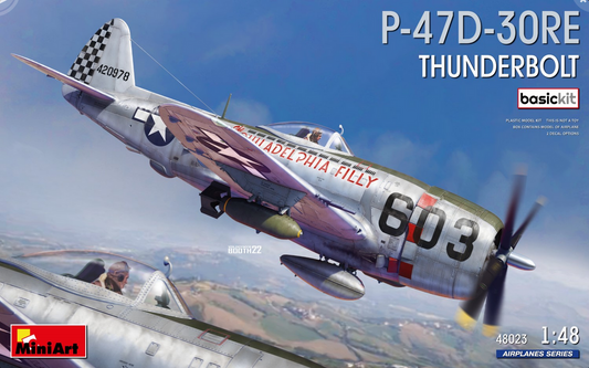 P-47D-30RE Thunderbolt - Basic Kit - MINIART 1/48