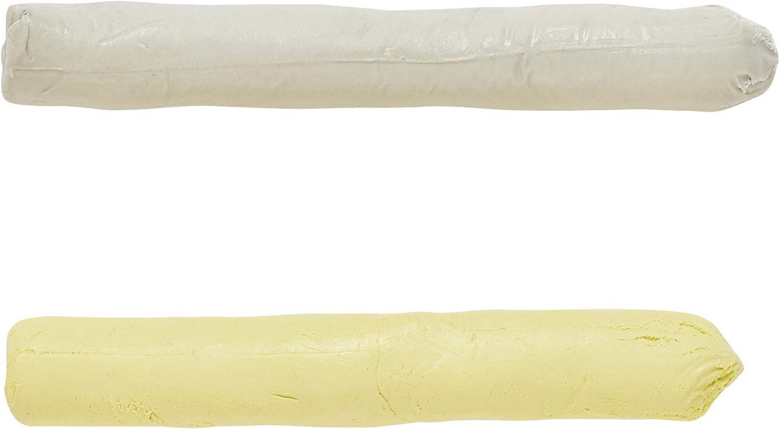 Milliput Epoxy Putty Standard (Jaune & Gris) Lot de deux bâtonnets 113.4g
