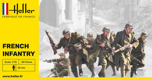 French Infantry - HELLER 1/72