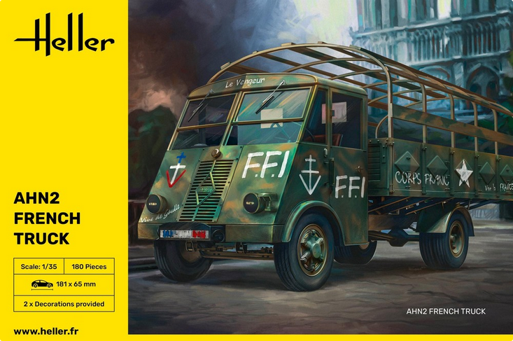 AHN2 French Truck - HELLER 1/35