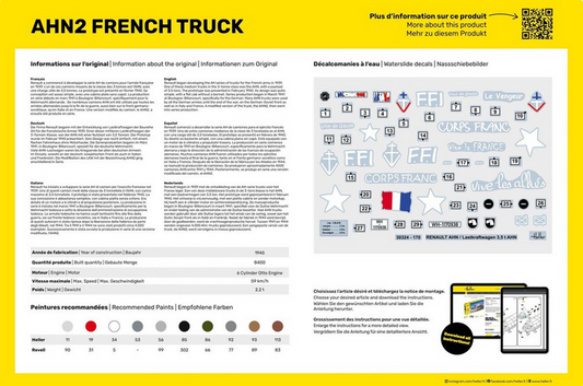 AHN2 French Truck - HELLER 1/35