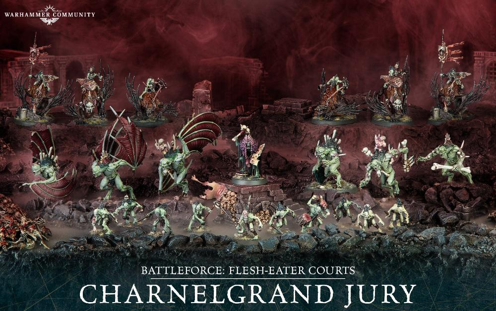 Battleforce: Charnelgrand Jury - Flesh-Eater Courts - WARHAMMER AGE OF SIGMAR / CITADEL