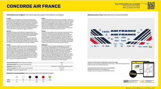Concorde Air France - HELLER 1/125