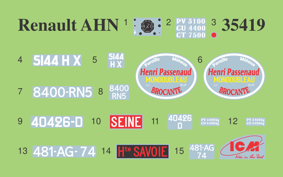 AHN2 French Truck - ICM 1/35