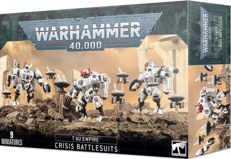 XV8 Crisis Battlesuits - Tau Empire - WARHAMMER 40.000 / CITADEL