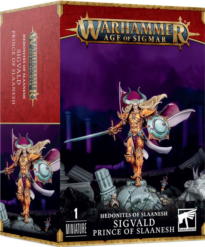 Sigvald Prince of Slaanesh - Hedonites of Slaanesh - WARHAMMER AGE OF SIGMAR / CITADEL