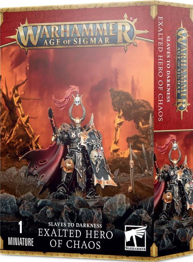 Exalted Hero of Chaos - Slaves to Darkness - WARHAMMER AGE OF SIGMAR / CITADEL
