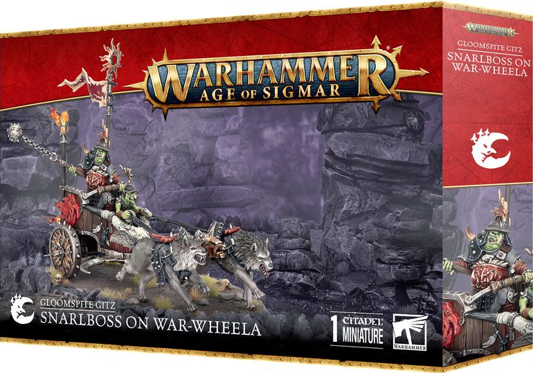 Snarlboss on War-Wheela - Gloomspite Gitz - WARHAMMER AGE OF SIGMAR / CITADEL